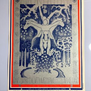 FD076-PO 1st Printing - Quicksilver Messenger Service (1967) 13 15/16"X20" US Psychedelic Music Poster