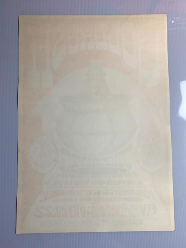 FD058-PO 1st Printing - Quicksilver Messenger Service (1967) 14"X20" US Psychedelic Music Poster - Image 5