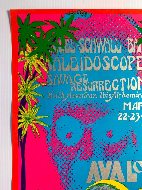 FD111-PO 1st Printing - Siegel-Schwall Band (1968) 13 15/16"X19 15/16" US Psychedelic Music Poster - Image 2