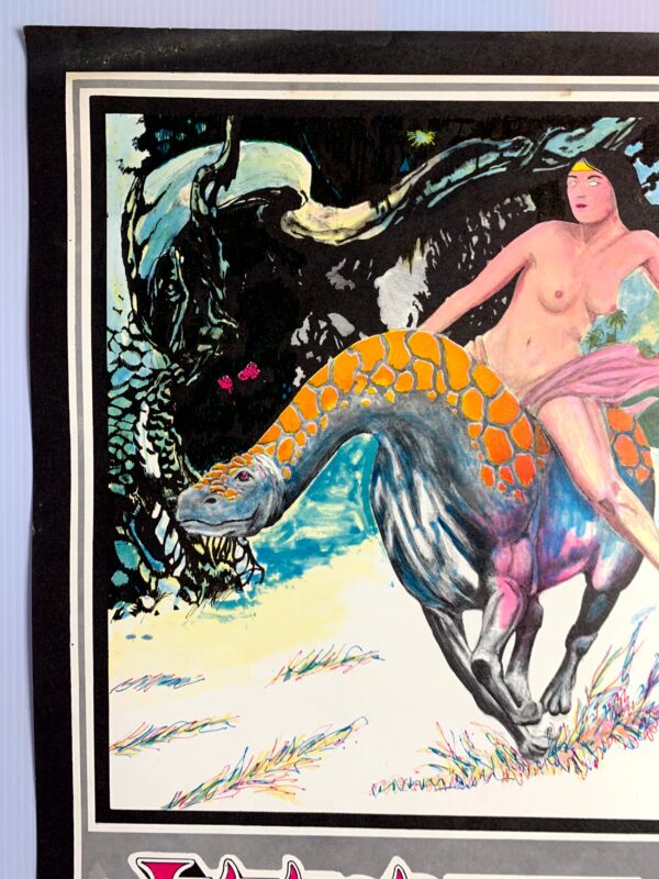 FD117-PO 1st Printing -  Junior Wells (1968) 13 5/8"X19 7/8" US Psychedelic Music Poster - Image 2