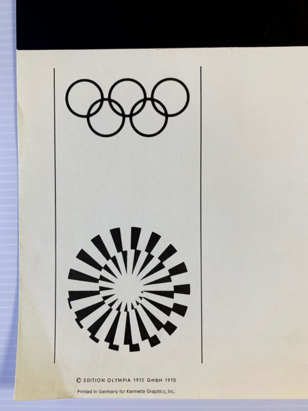 Munich Olympics 1972 - Bundle x2 (1972) 25" x40" German Sports Lithograph Posters - Image 3