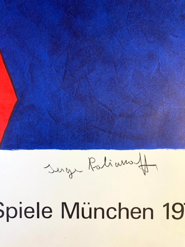 Munich Olympics 1972 - Bundle x2 (1972) 25" x40" German Sports Lithograph Posters - Image 5