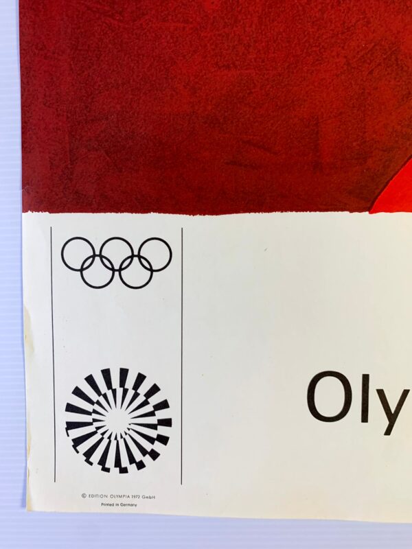 Munich Olympics 1972 - Bundle x2 (1972) 25" x40" German Sports Lithograph Posters - Image 6
