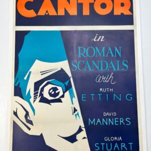Roman Scandals - Eddie Cantor (1933) US One Sheet Movie Poster LB