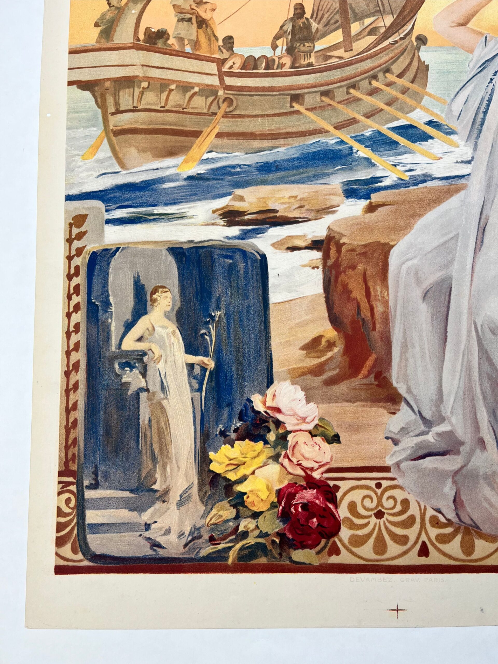 Ariane - Art By Maignan (1906) 36x25.25 French Theater Advertising Poster LB - Image 3