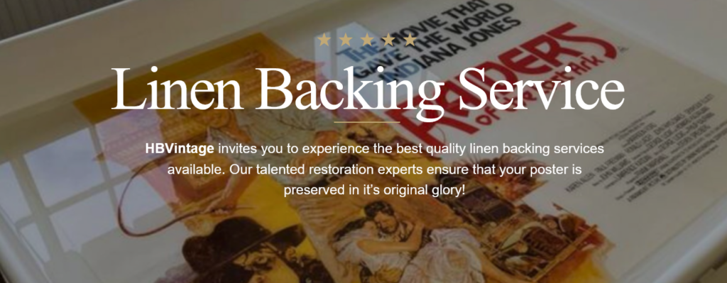 Linen Backing Service