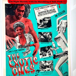 The Exotic Ones (1968) US One Sheet Movie Poster LB