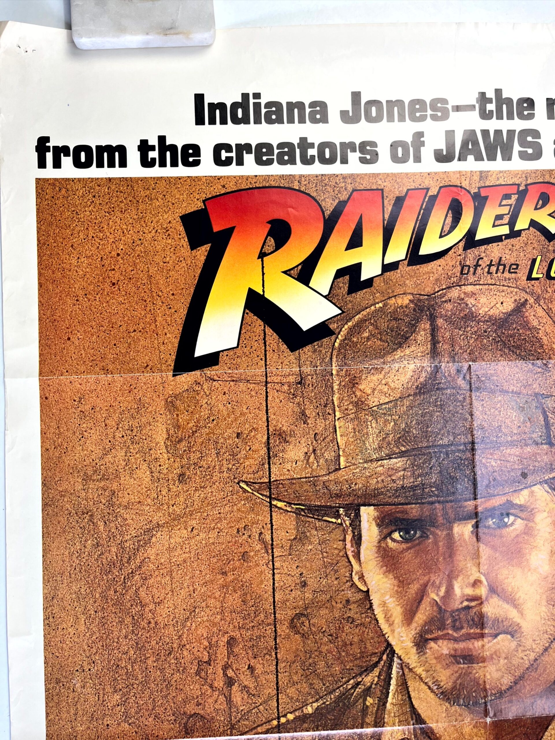 Raiders of the Lost Ark - Art by Amsel (1981) US One Sheet Movie Poster - Image 2