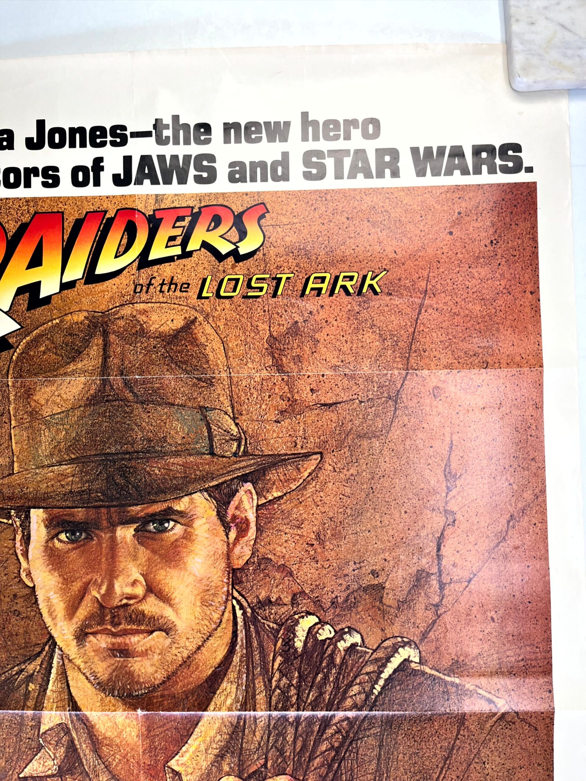 Raiders of the Lost Ark - Art by Amsel (1981) US One Sheet Movie Poster - Image 3