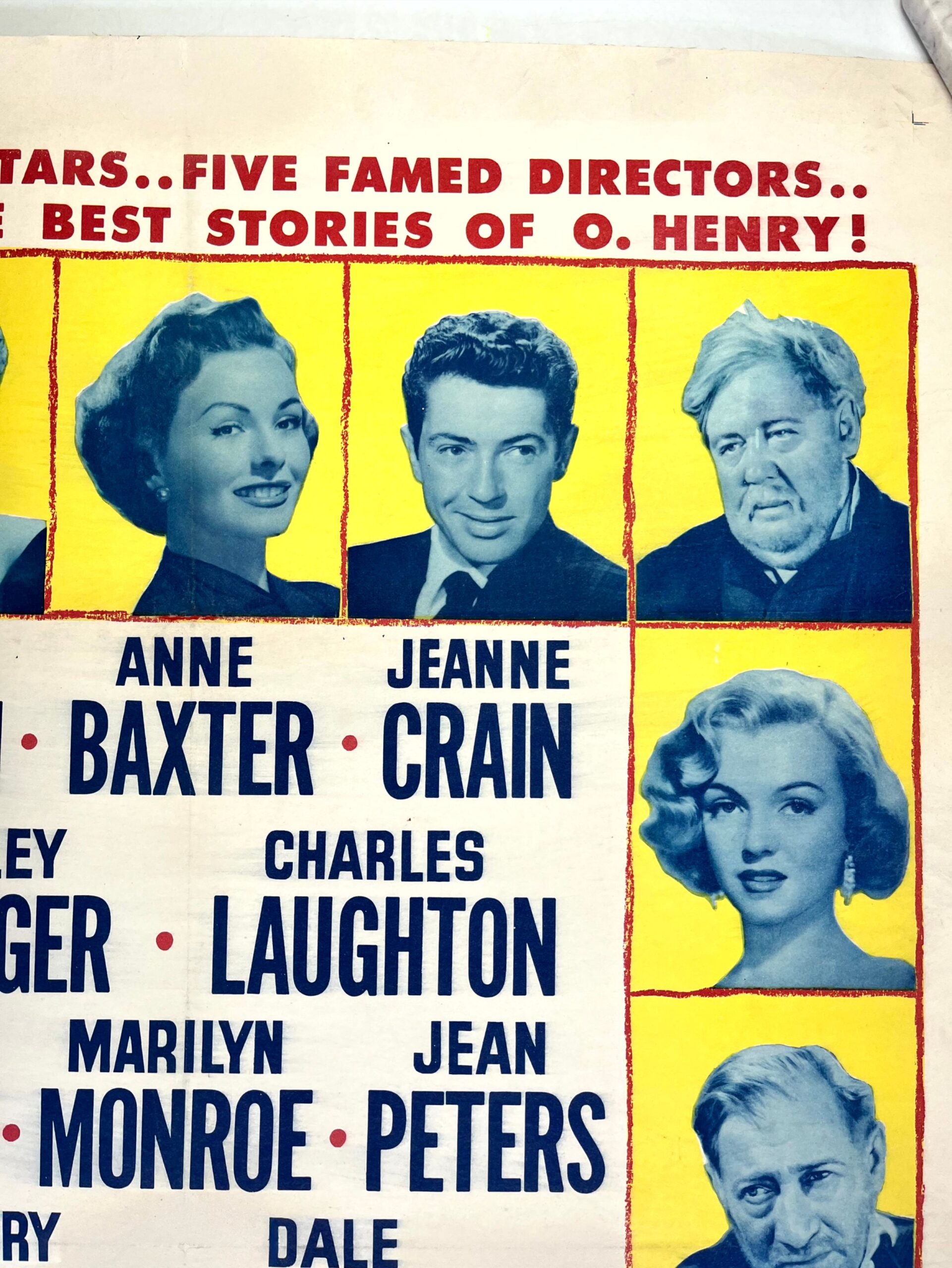 O. Henry's Full House - Early Monroe (1952) US One Sheet Movie Poster LB - Image 3