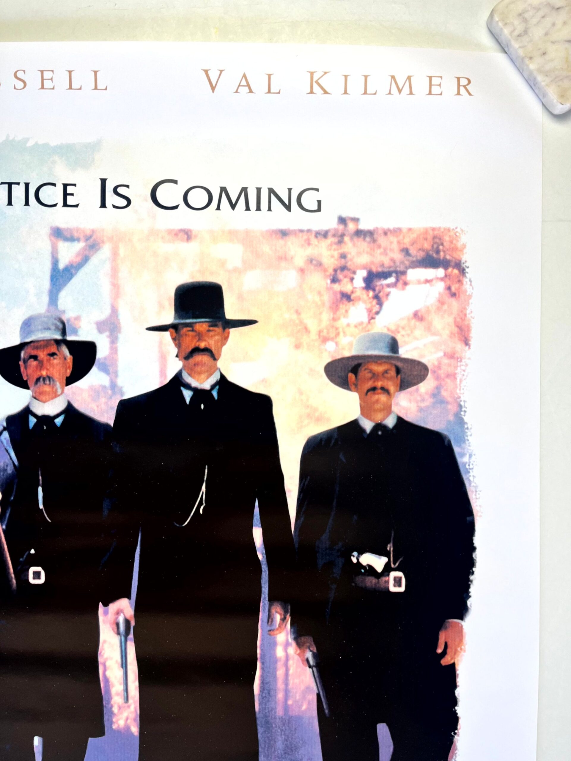 Tombstone - Val Kilmer (1993) US One Sheet Movie Poster - Image 2