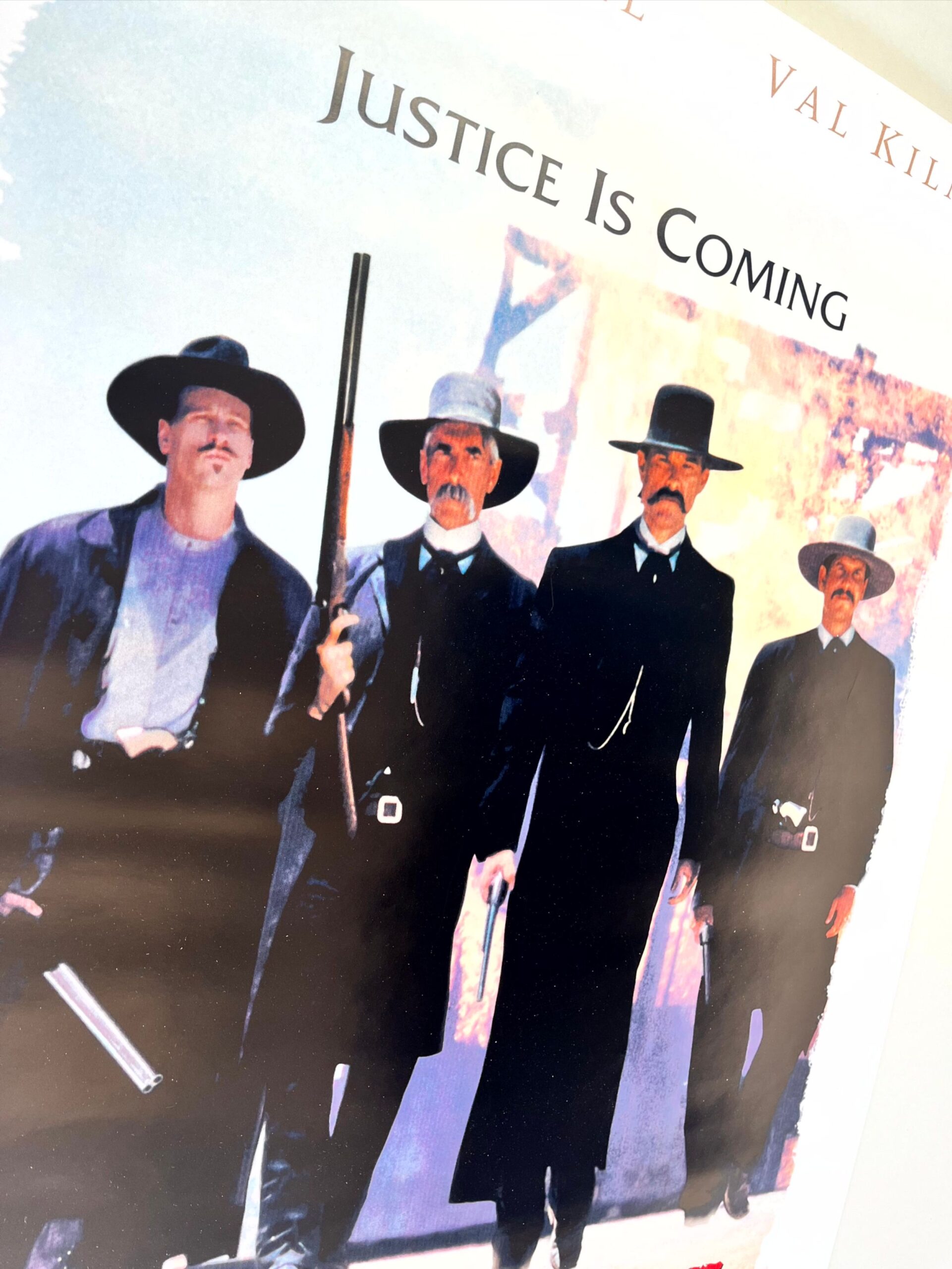 Tombstone - Val Kilmer (1993) US One Sheet Movie Poster - Image 6