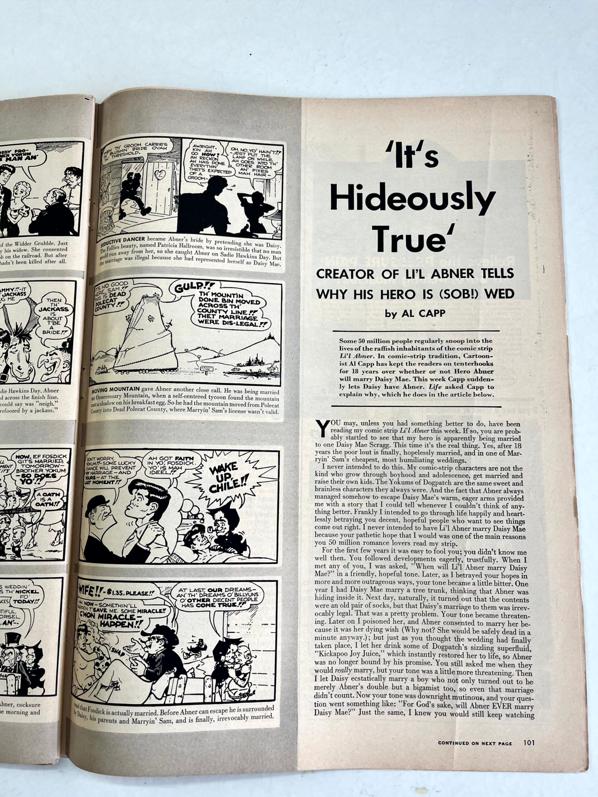 Life Magazine - Signed by Jane Russell (March 31, 1952) 10.5"x14" - Image 9