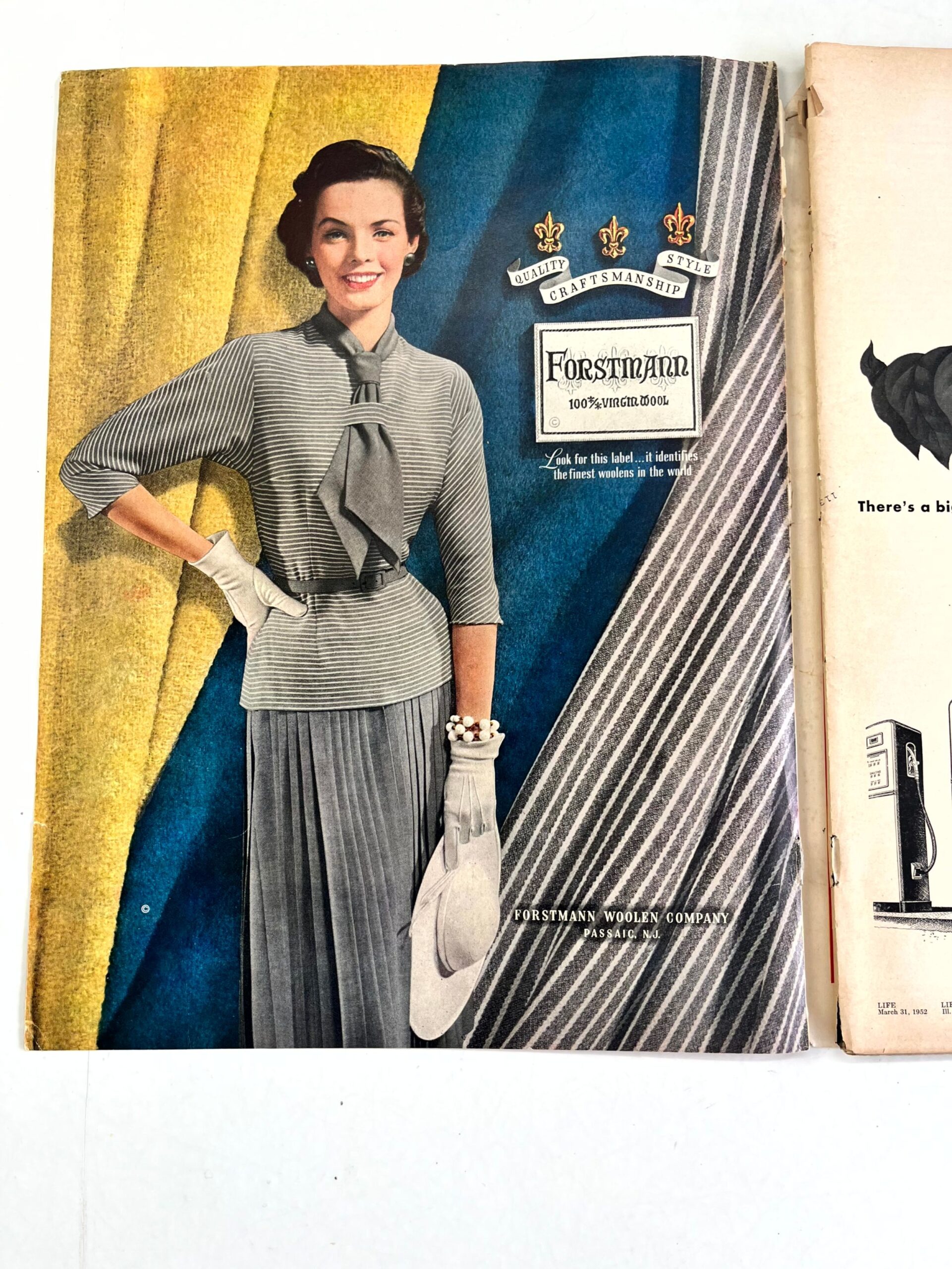 Life Magazine - Signed by Jane Russell (March 31, 1952) 10.5"x14" - Image 4