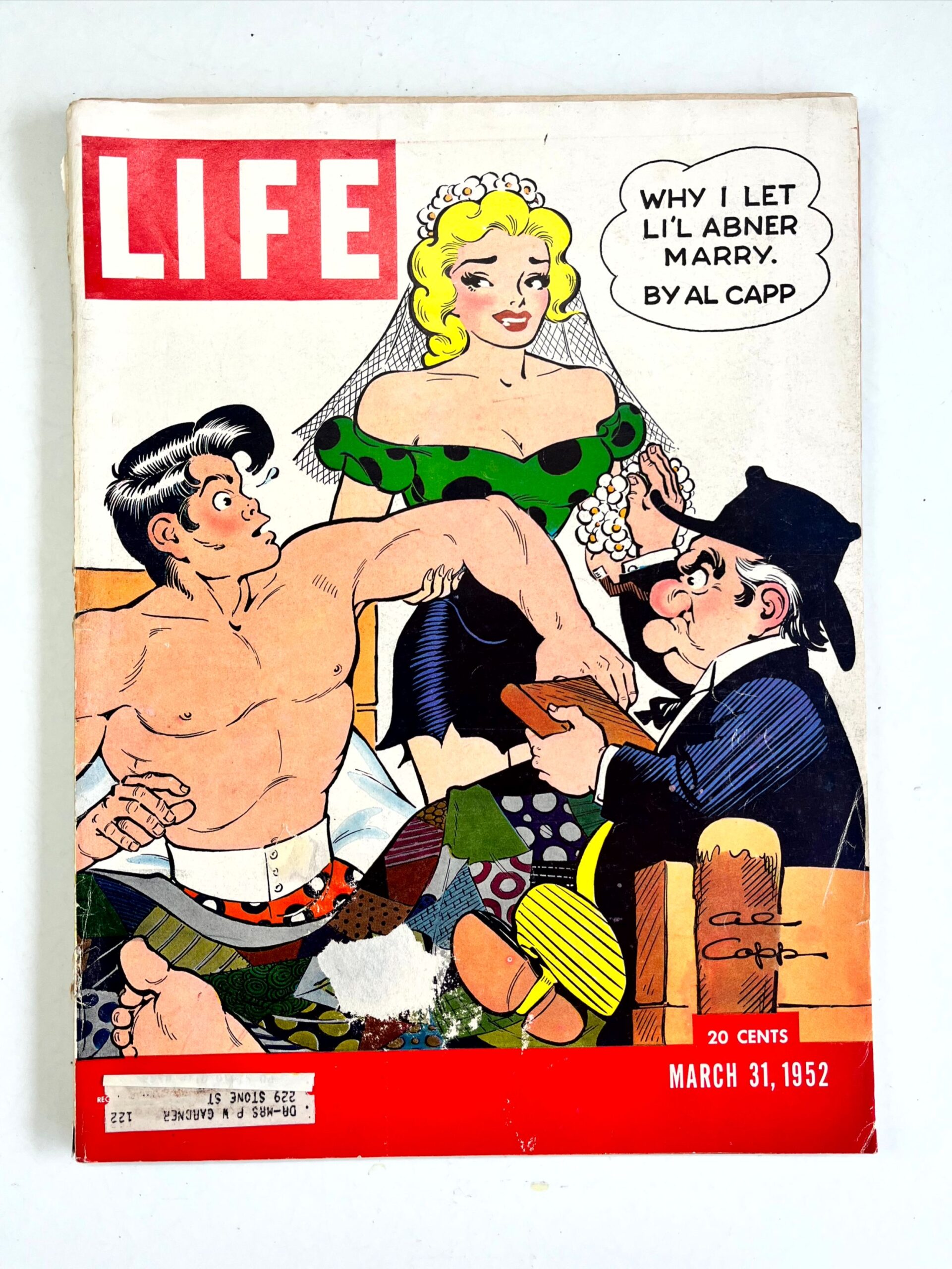Life Magazine - Signed by Jane Russell (March 31, 1952) 10.5"x14" - Image 2