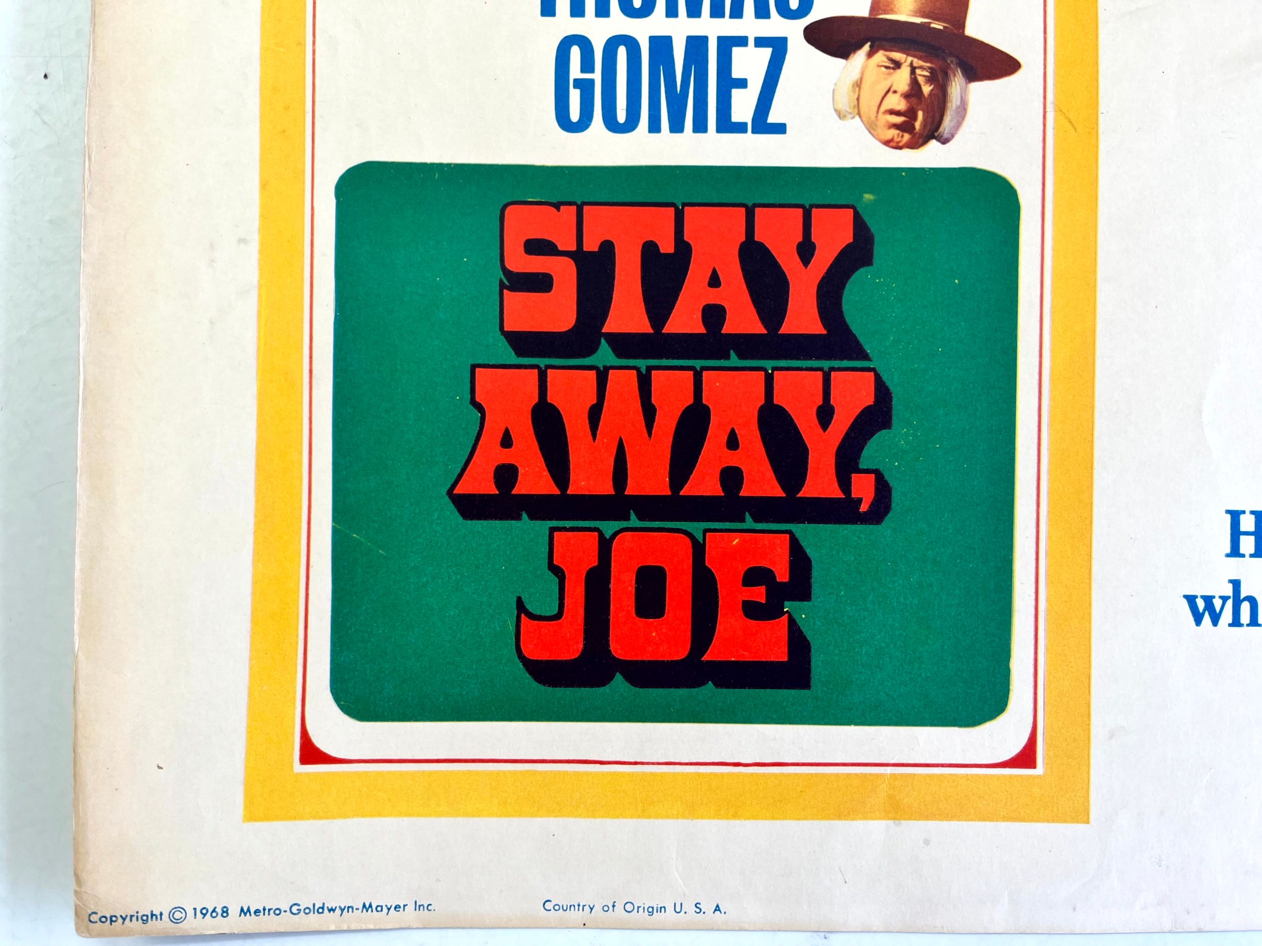 Stay Away Joe - Elvis Presley (1968) US Half Sheet Movie Poster - Image 5