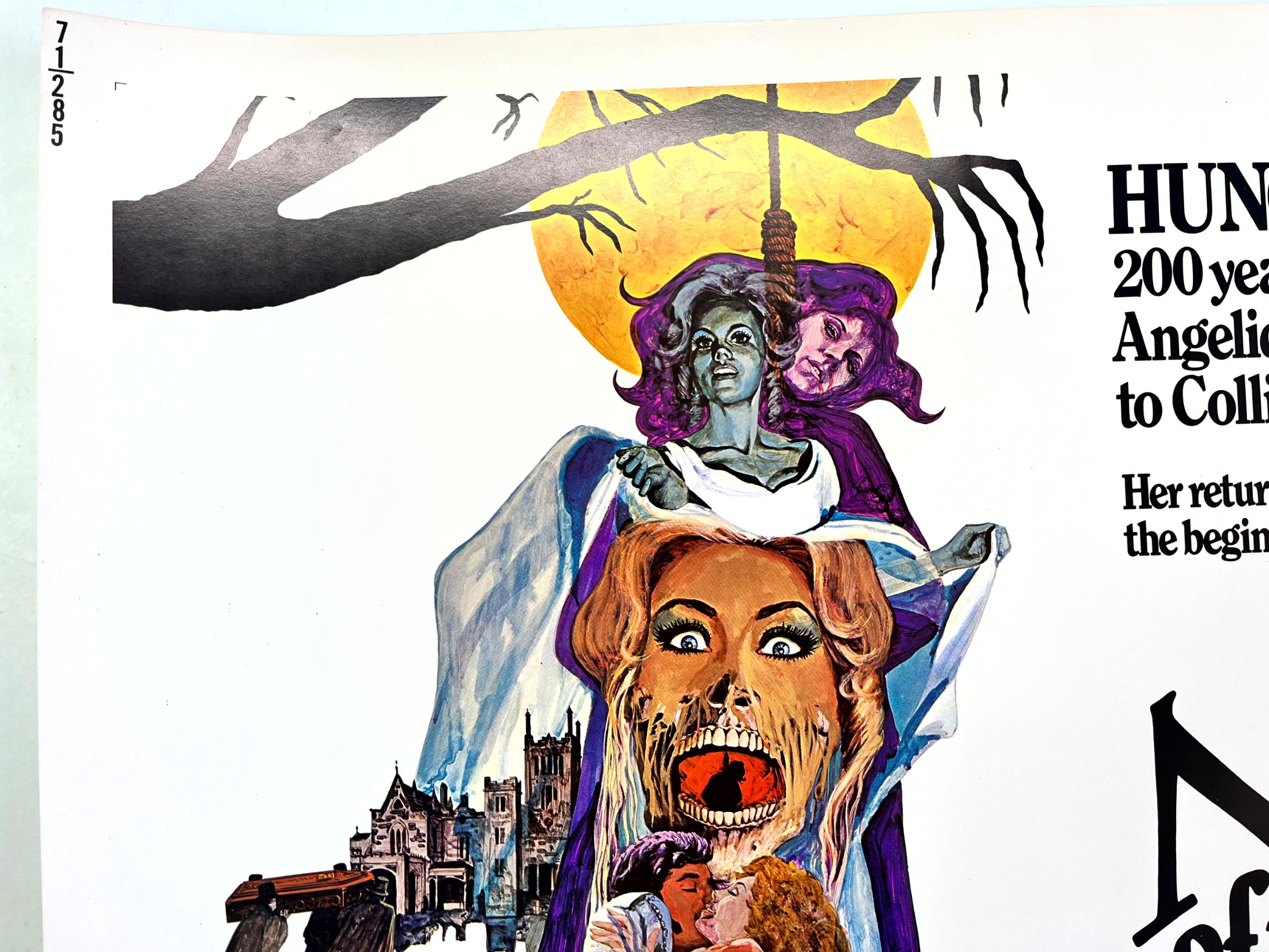 Night Of Dark Shadows - Night Creatures (1970's) US Half Sheet Movie Posters x2 - Image 2