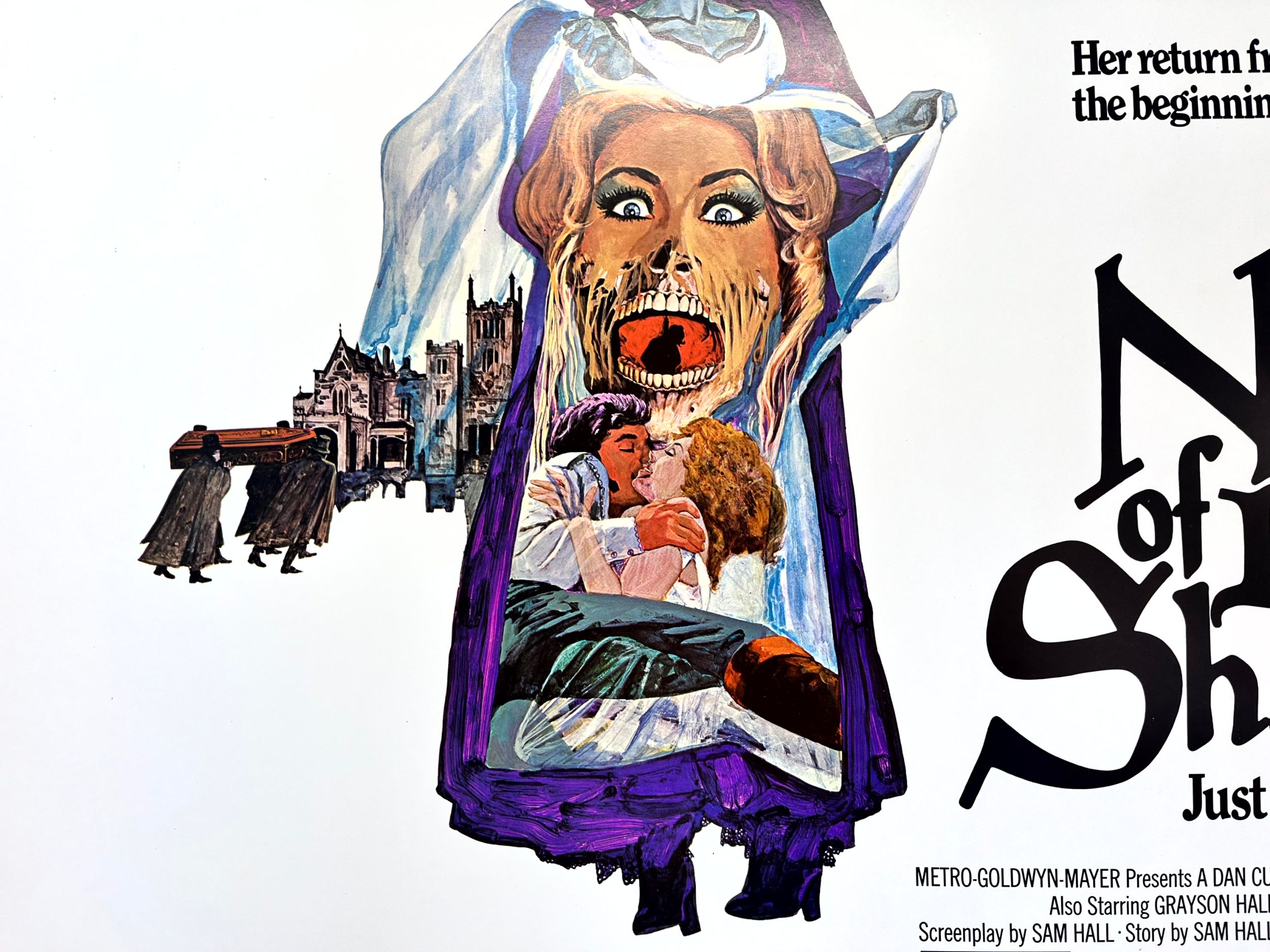 Night Of Dark Shadows - Night Creatures (1970's) US Half Sheet Movie Posters x2 - Image 5