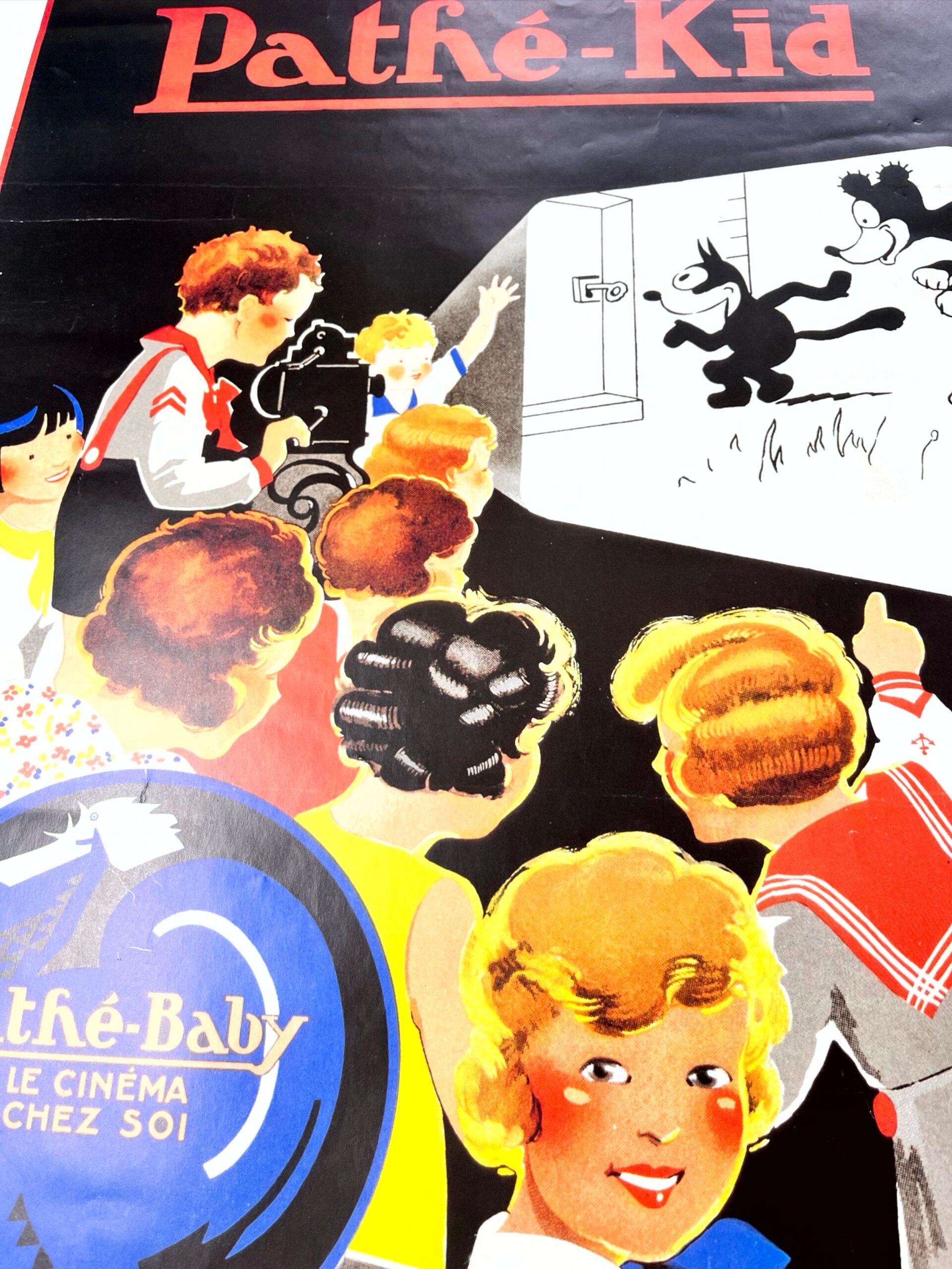 Pathe Kid and Pathe Boxing Match (r.1994) 19.85" x 27.5" French Movie Posters x2 - Image 9