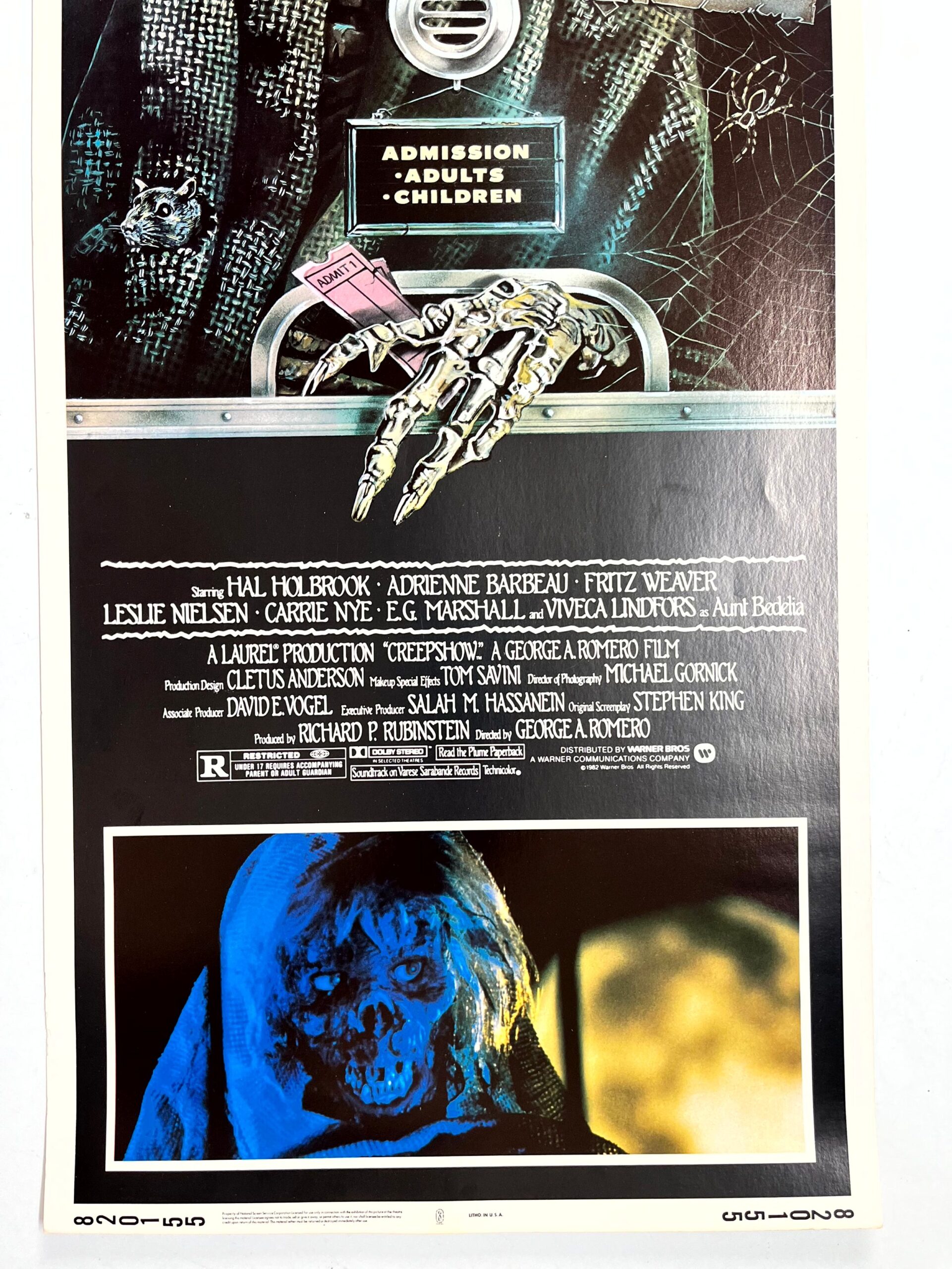 Creepshow (1982) US Insert Movie Poster - Image 5