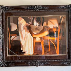 Cristina - Art by Ramon Lombarte (1996) Original Stone Lithograph - Framed