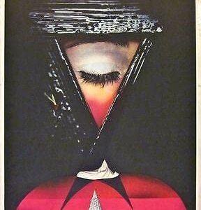 1963 Polish Poster - Temer Slusna Divka - Cool Triangle Eye Artwork!!!