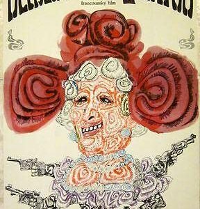 1969 Czech Poster - Nepremozitelna Leontyna - Crazy Sharpie Sketch Art