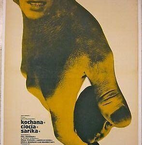 1970 Polish Linen Backed Poster - Aunt Beloved - Kochana Ciocia Sarika