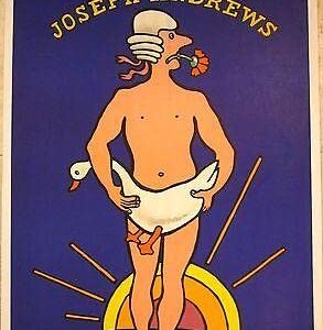 1977 Polish LB Movie Poster - Joseph Andrews - Fun Cartoon Artwork!!!