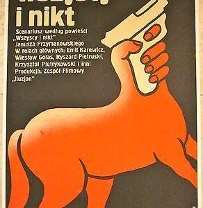 1978 Polish Linen Backed Poster - Wszyscy I Nikt (all And Nobody)