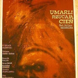 1979 Polish Linen Backed Poster - Umarli Rzucaja Cien - Inspiring Bird!