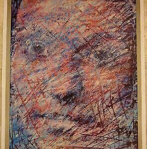1984 Polish Linen Backed Poster - Rok Spokojnego Stonca - Scratch Art!!