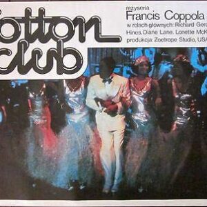 1984 Polish Poster - Cotton Club - Francis Coppola! Cool Film Image!!!