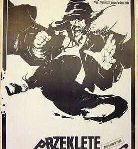 1984 Polish Poster - Przeklete Oko Proroka - Cool Ninja Like Artwork!!!