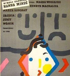 1985 Polish Poster - Kobieta W Kapeluszu - Great Abstract Artwork!!!