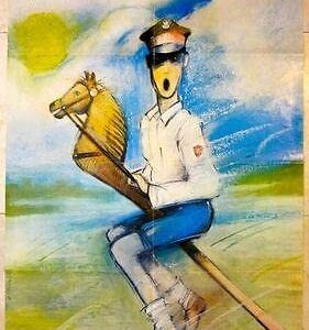 1986 Polish Poster - A Chronicle Of Amorous Accidents - Funny Imagery!!