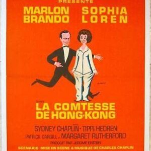 A Countess From Hong Kong '67 LB Fr Poster Loren Brando Chaplin!
