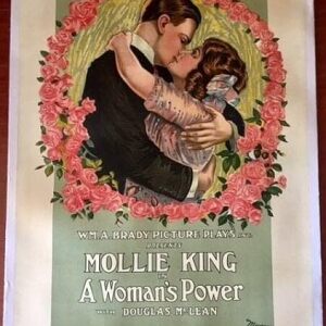 A Woman's Power (1916) US 1 SH Movie Poster LB
