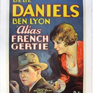 Alias French Gertie (USA, 1930) One Sheet Movie Poster LB