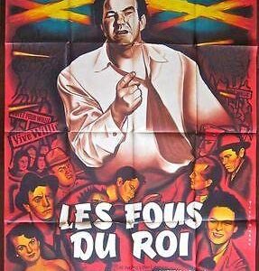 All The King's Men - 1950 French 1 Panel Poster - Rene Peron Artwork!!