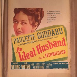 An Ideal Husband - Oscar Wilde (1948) US Window Card Movie Poster