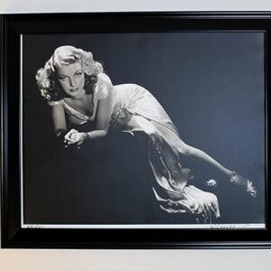 Ann Sheridan By George Hurrell - 16" X 20" Signed US Photo - Framed