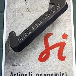 Articoli Economici 6 Luglio (italy, 1947) 49? X 35? Movie Poster LB