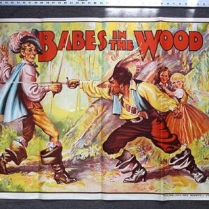 Babes In The Wood (c.1920) 30" X 40" British Pantomime Poster