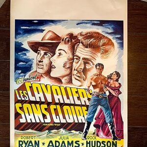 Belgian Movie Poster Bundle (1950's) 14" X 22" Belgian Movie Posters (x2)