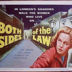 Both Sides Of The Law - 1953 Title Card Poster - Aka Street Corner!