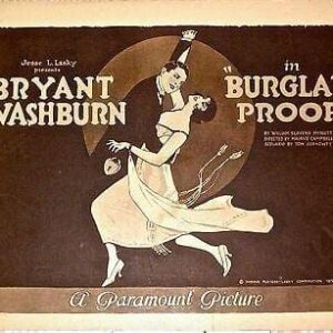 Burglar Proof '20 TC ~ Very Rare & Beautiful Artwork! ~ Look!