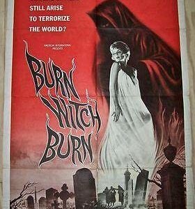 Burn Witch, Burn '62 1 SH ~ Aka Night Of The Eagle ~ Janet Blair U.K. Horror!
