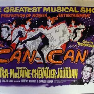 Can-Can (r.1970's) 30" x 40" UK Quad Movie Poster