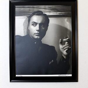 Charles Boyer By George Hurrell - 16" X 20" Signed US Photo - Framed